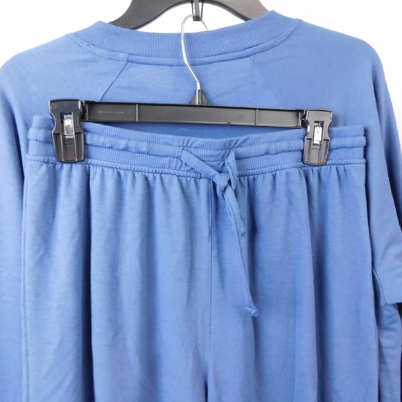 Family PJs Mens Pajama Set I Love My  Crew Navy - Picture 7 of 8